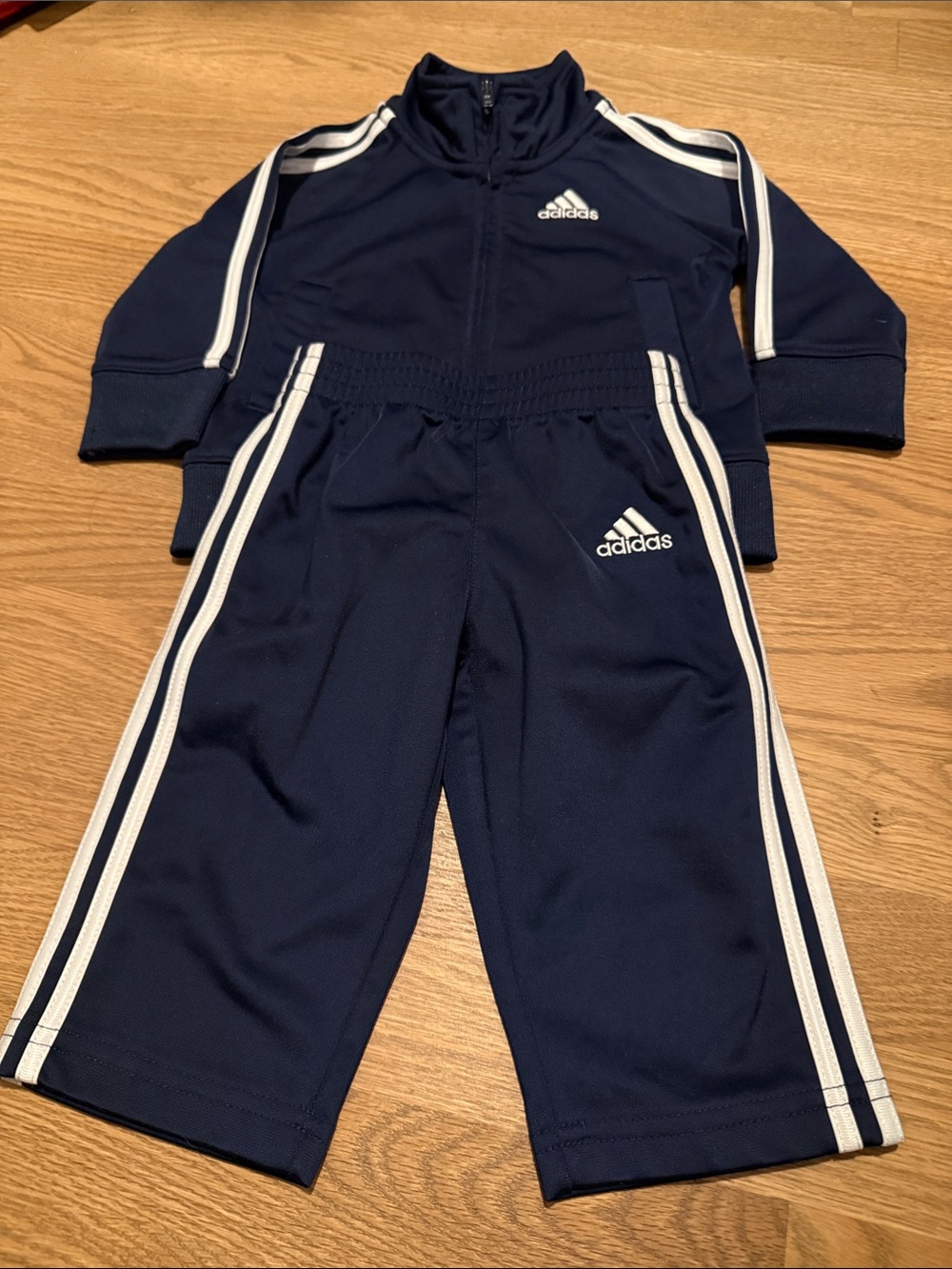 adidas Navy Blue Kids Track Suit